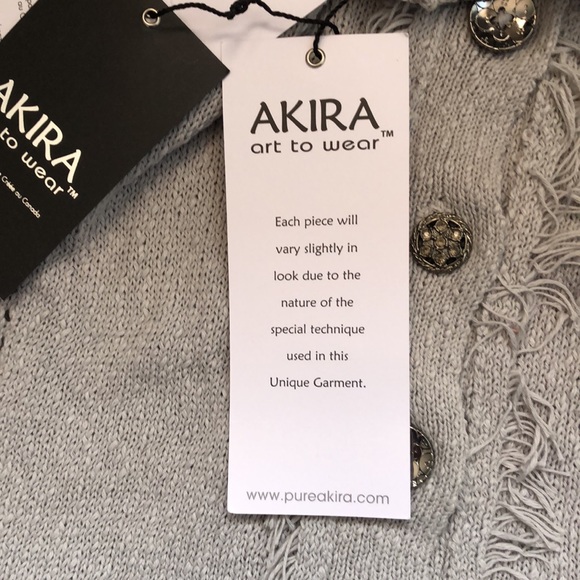 NWT Akira Art to Wear Harmony Cardigan size small - Picture 13 of 13